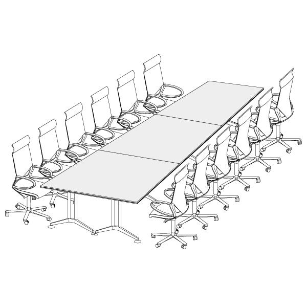 Logon 台形テーブル