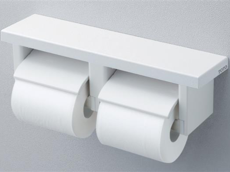 棚付二連紙巻器
