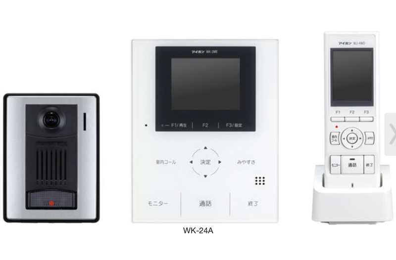 テレビドアホンワイアレスセット 2・4タイプ