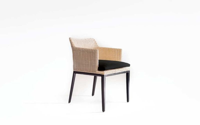 Leo rattan armchair