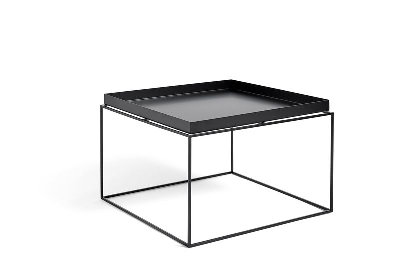 TRAY TABLE COFFEE SIDE TABLE - ブラック