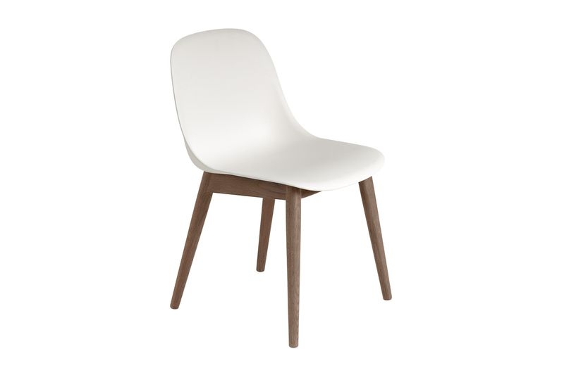 FIBER SIDE CHAIR / WOOD BASE