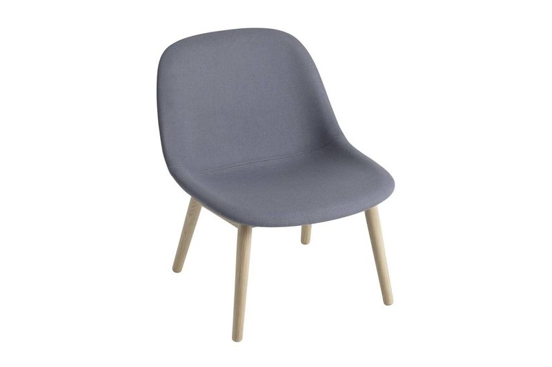 FIBER LOUNGE CHAIR / WOOD BASE