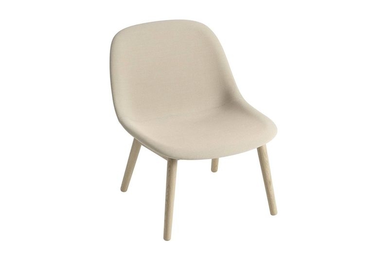 FIBER LOUNGE CHAIR / WOOD BASE