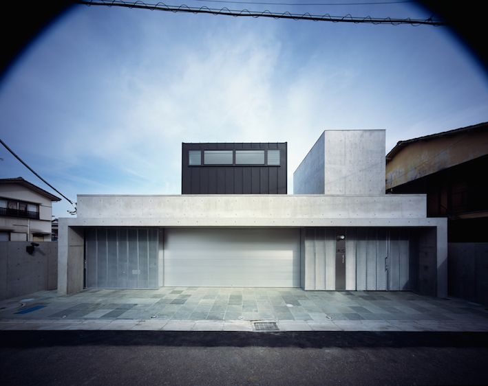 Square skylight house