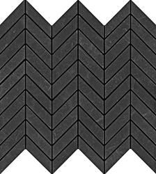 リアルストーン スレート モザイク - フレッチャブラック