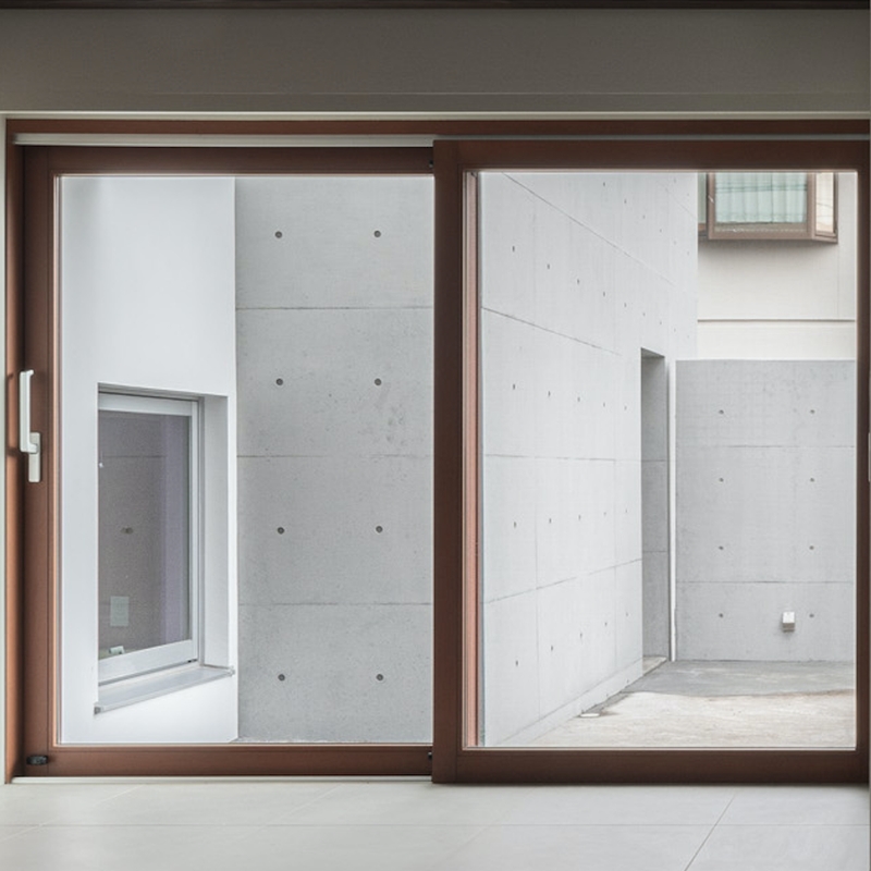 特注木製建具 ニヤトー材 ウッドエイドカラー