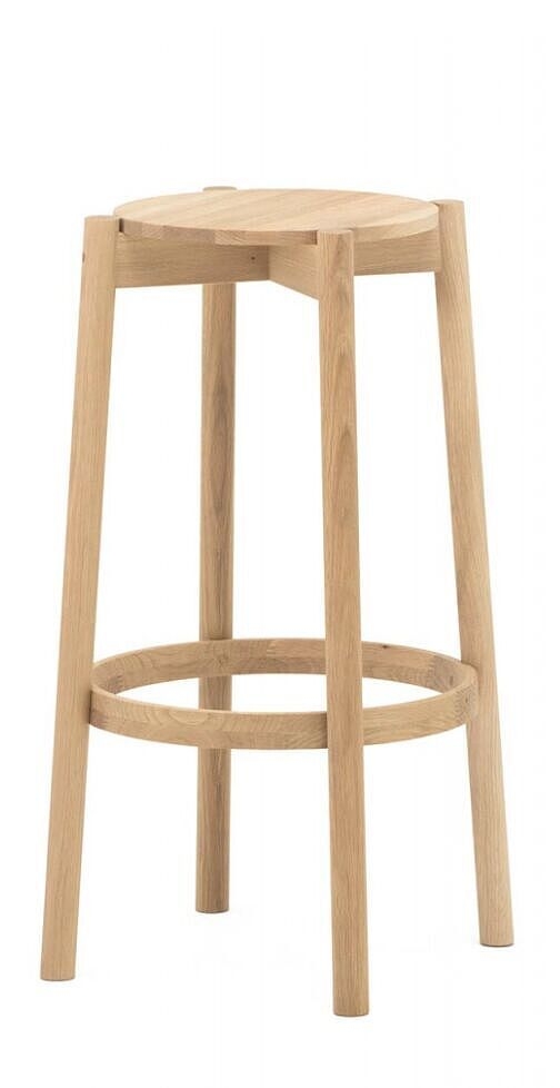 CASTOR BARSTOOL HIGH PURE OAK