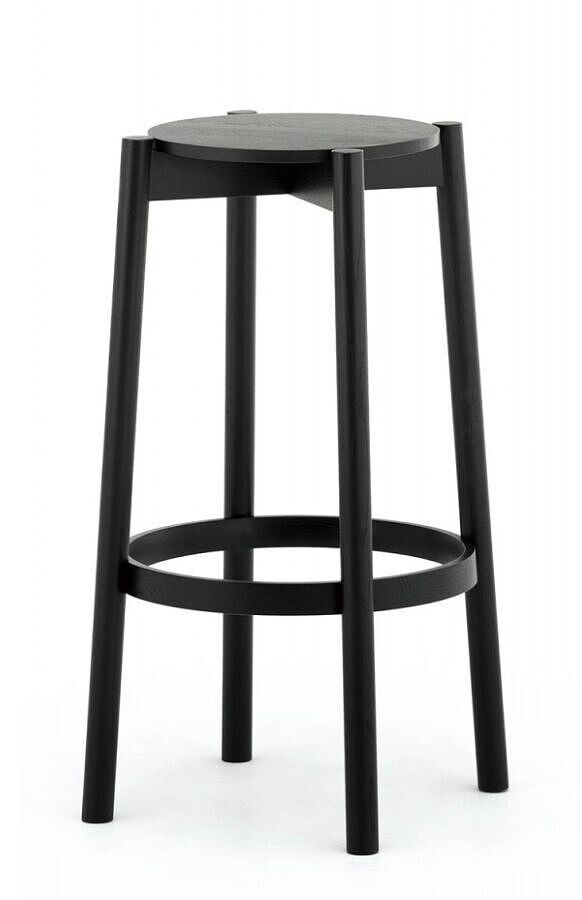 CASTOR BARSTOOL HIGH - BLACK