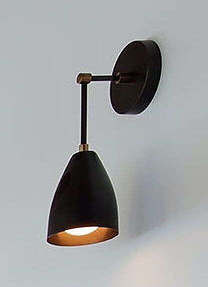 TWIG SCONCE - BLACKENED BRASS