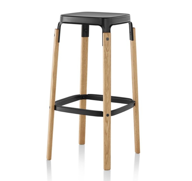 スティールウッド スツール