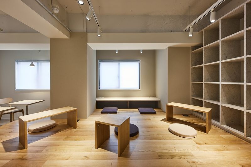コの字の家具・積層合板・オーク材・幅70cm | TECTURE（テクチャー）