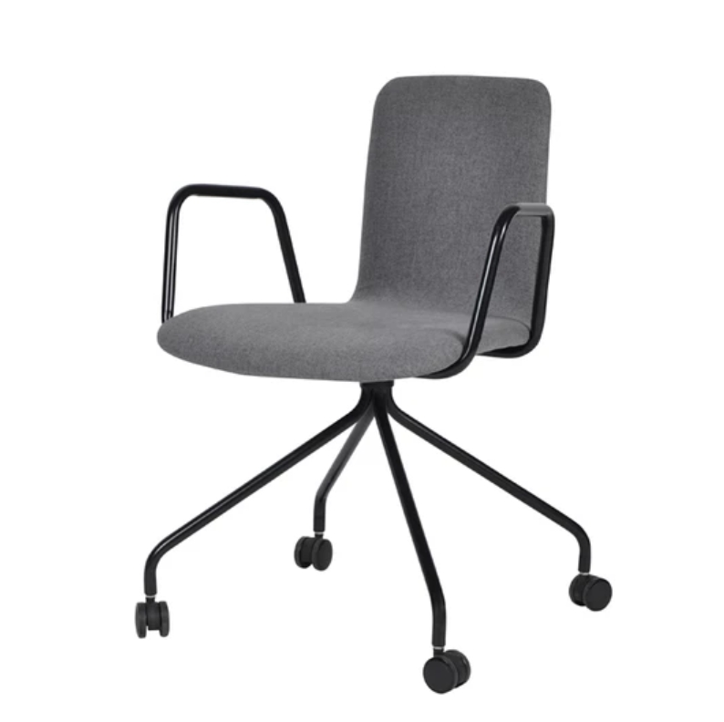 Zeat arm chair with wheel