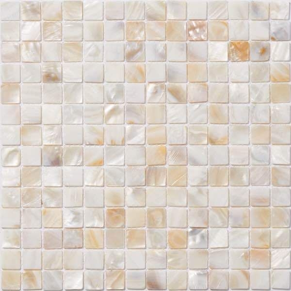 アド・シェルズ モザイク/AD Shells Mosaic - アド・シェルズ モザイク ベージュ 目地あり