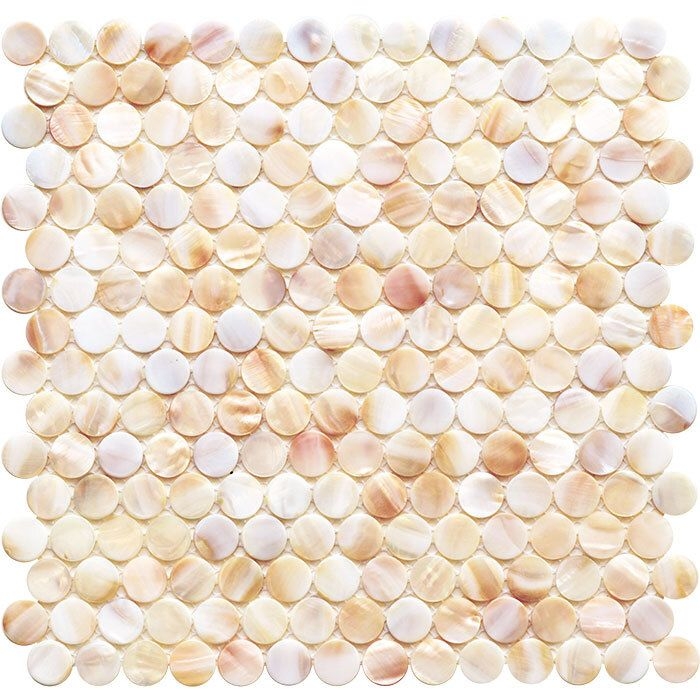 アド・シェルズ モザイク/AD Shells Mosaic - アド・シェルズ サークル ミックス 目地あり