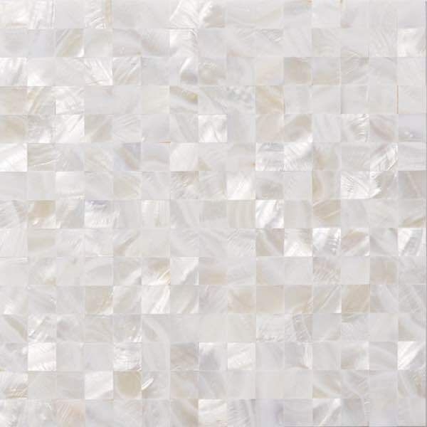 アド・シェルズ モザイク/AD Shells Mosaic - アド・シェルズ モザイク ホワイト 目地なし