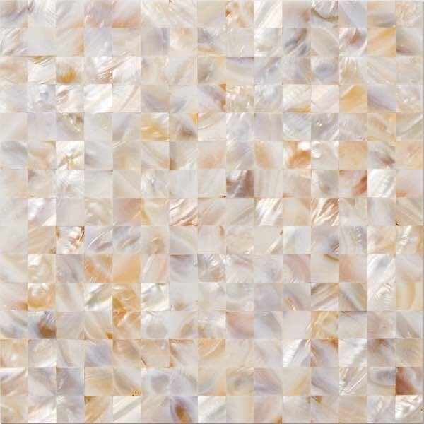 アド・シェルズ モザイク/AD Shells Mosaic - アド・シェルズ モザイク ベージュ 目地なし