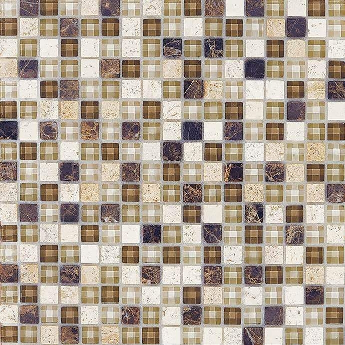 スリーディー モザイク/3D Mosaic - スリーディーモザイク トラバーチン
