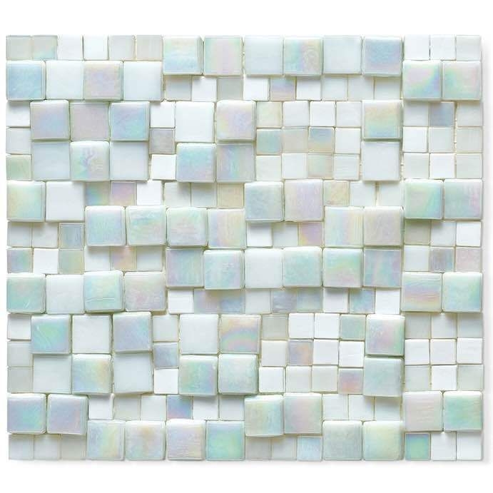シチス ガラスモザイク/SICIS Glass Mosaic - シチスストラクチャ ホワイト アンイーブン