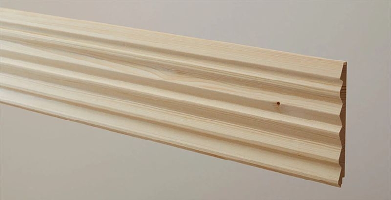 スプルース/無垢/挽き板 - Mマウント クリアー塗装品