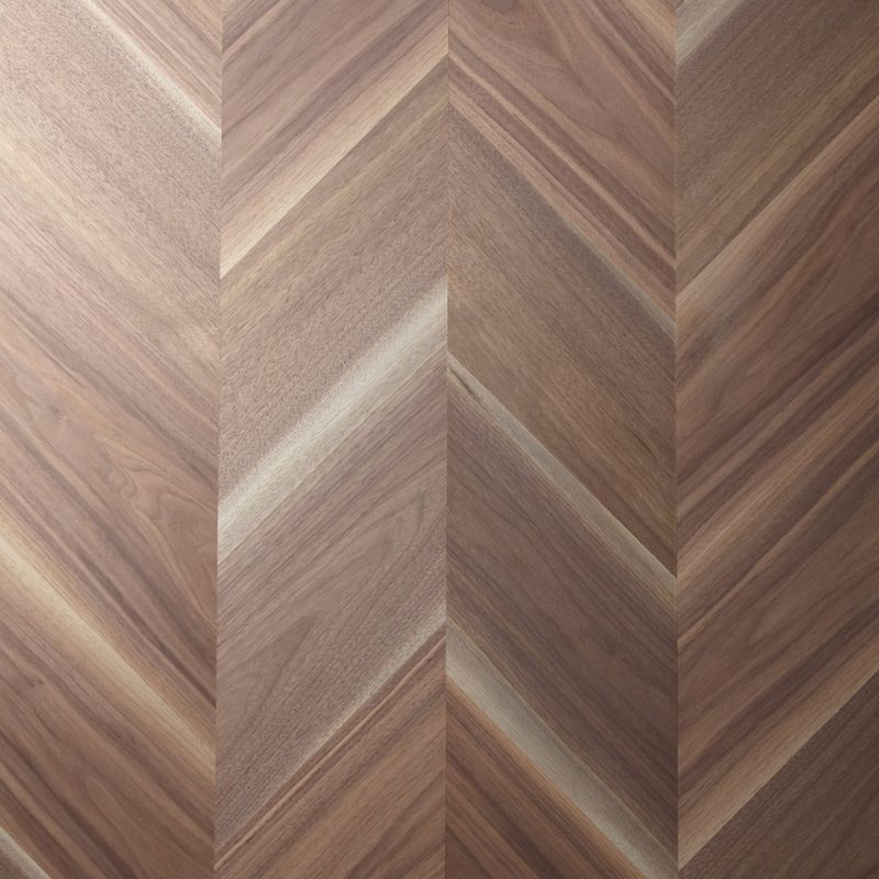 ウォールナット へリンボーン/マットクリア塗装 - WALNUT HERRINGBONE
不燃仕様