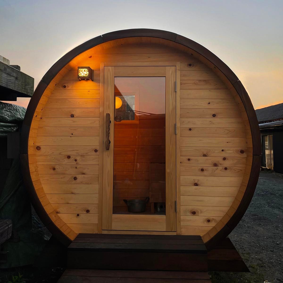 BURROW BARREL SAUNA