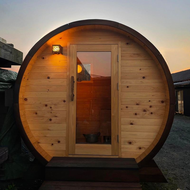 BURROW BARREL SAUNA