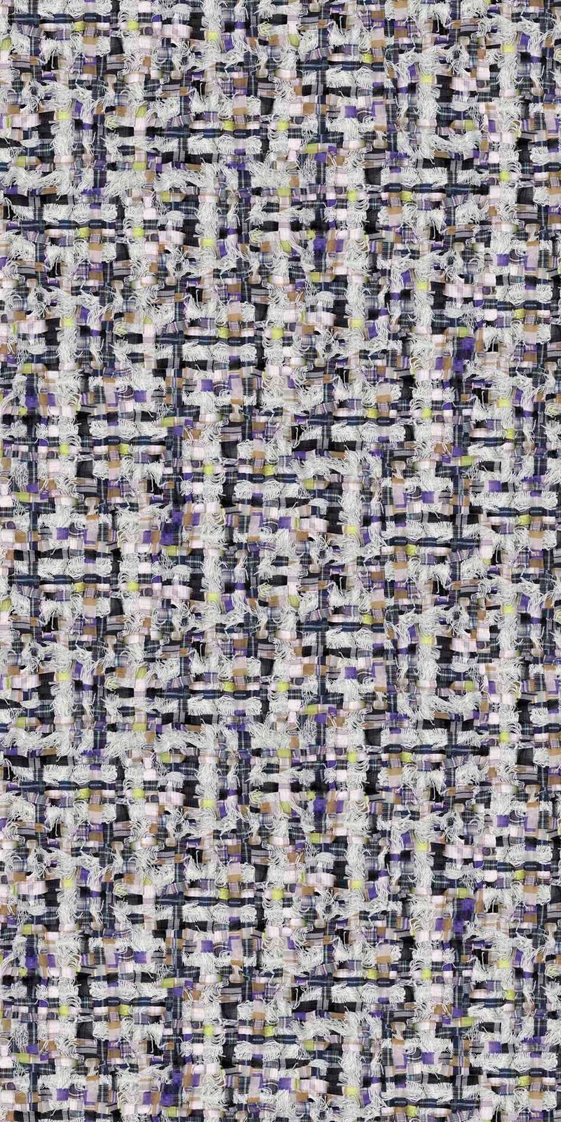 +WONDERフィルム/ 粘着剤付化粧フィルム  - FRINGE CHECK（フリンジチェック）Purple Mix