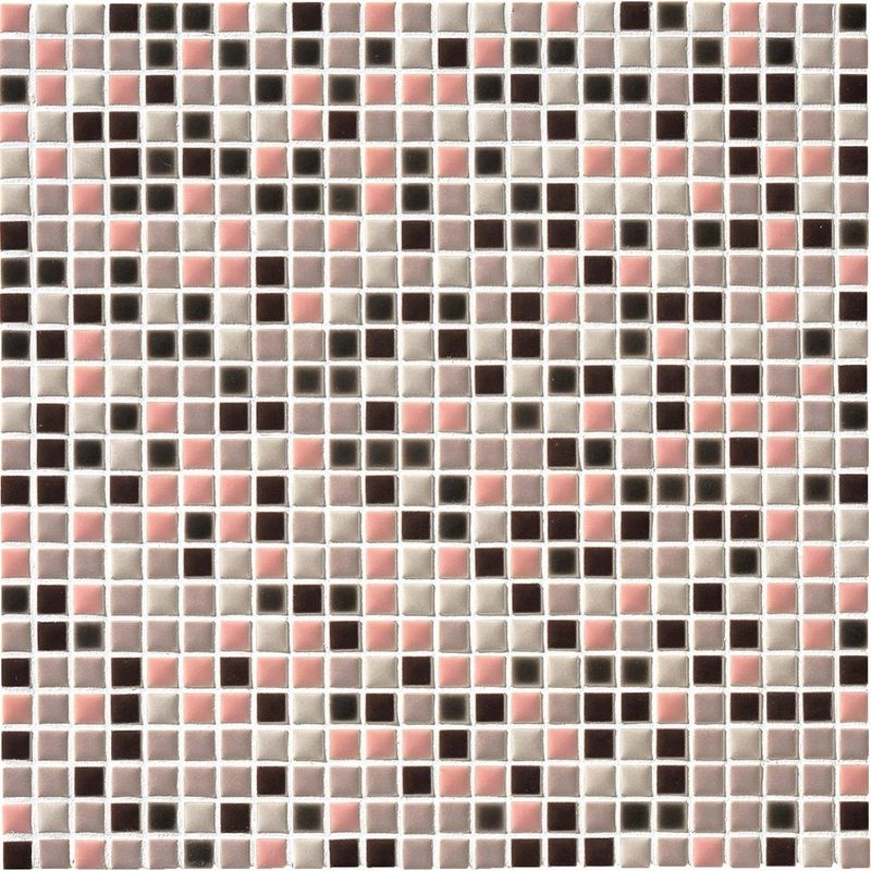 ART MOSAIC 10/アートモザイク施釉10角 - 10角 ミックス貼り（紙貼り）