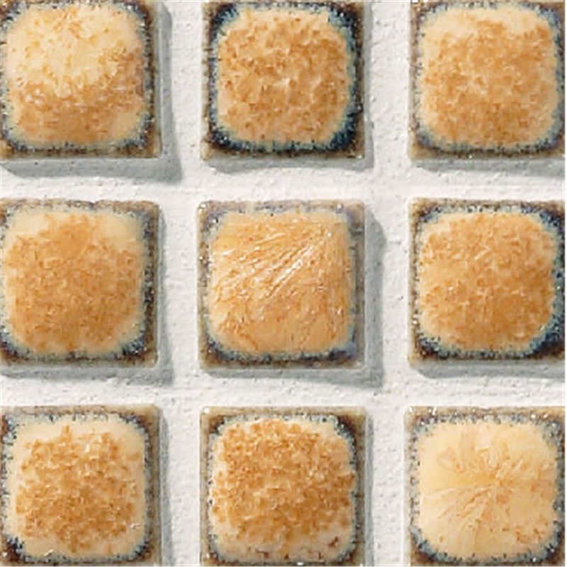 ART MOSAIC 10/アートモザイク施釉10角 - 10角（紙貼り）