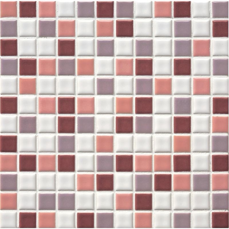 ART MOSAIC 22.5/アートモザイク施釉22.5角 - 22.5角 ミックス貼り（紙貼り）