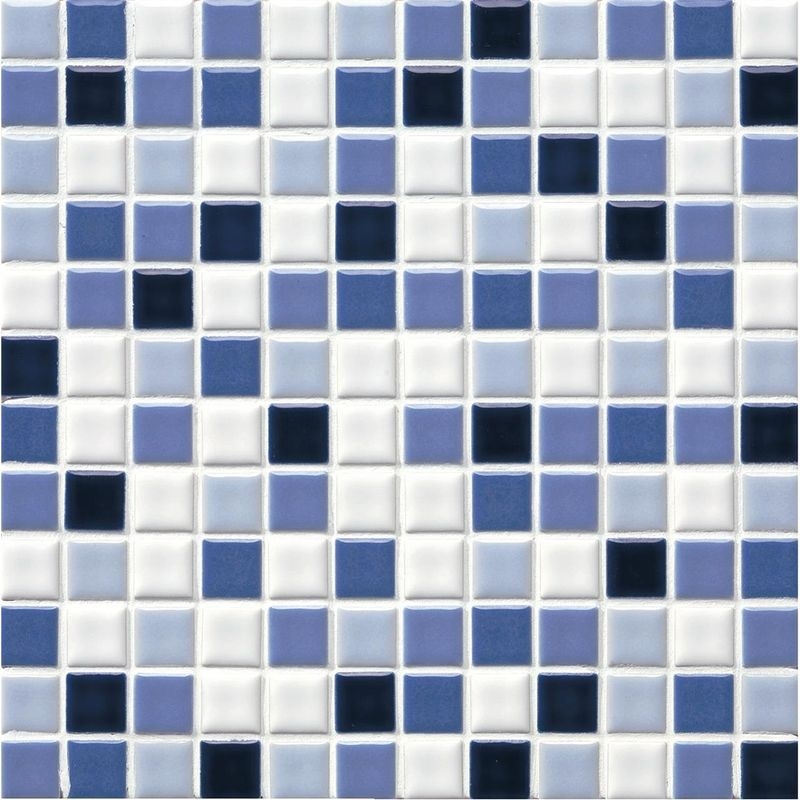 ART MOSAIC 22.5/アートモザイク施釉22.5角 - 22.5角 ミックス貼り（紙貼り）