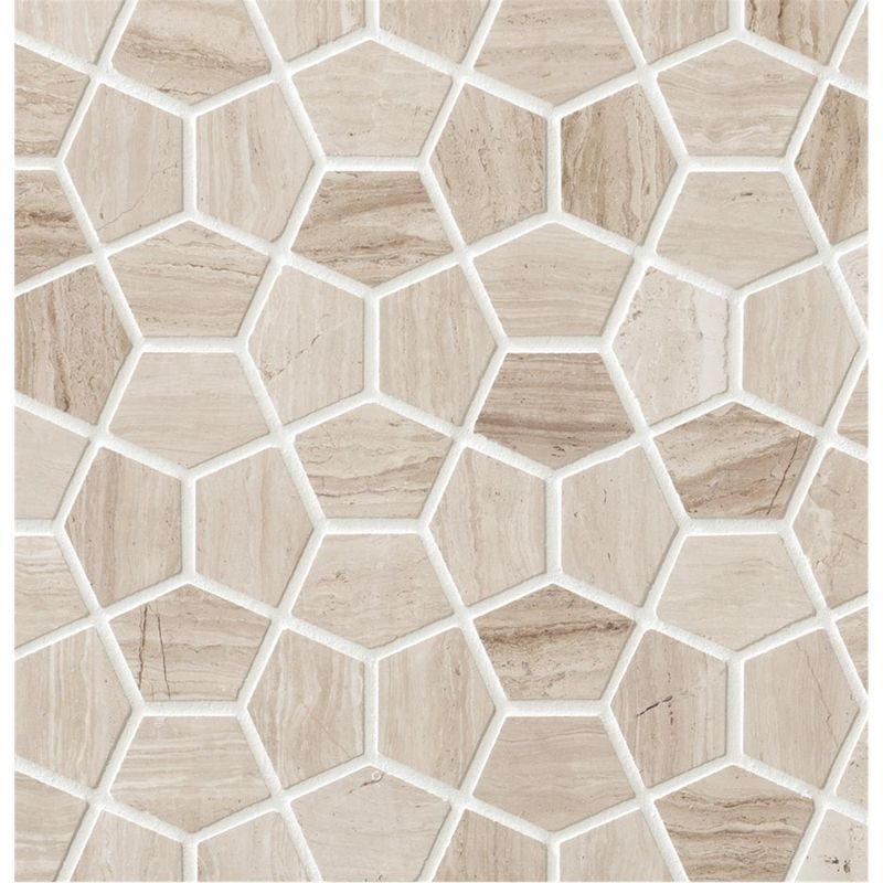MARBLE GEOMETRY/マーブルジオメトリー - 28×20 五角形（裏ネット貼り）
