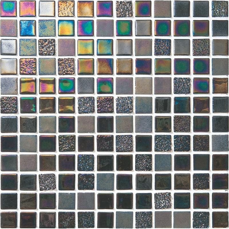 ONIX GLASS MOSAIC/オニックスガラスモザイク - 24角 3面状ミックス（裏ネット貼り）