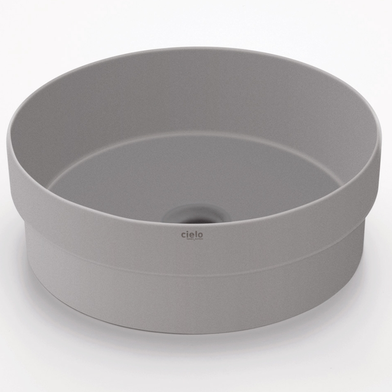ENJOY SEMI-RECESSED ROUND WASHBASIN -  BRINA
