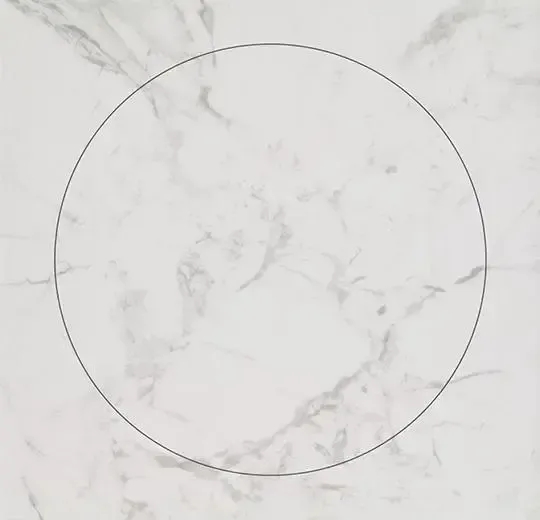 アルーラドライバック マテリアル/ALLURA - white marble circle