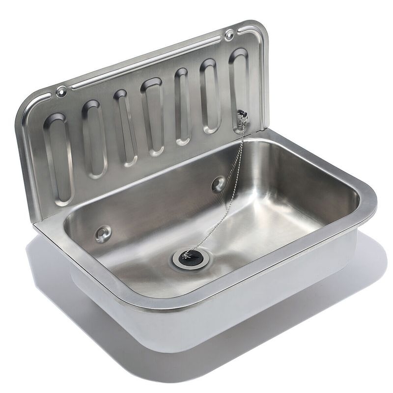 Utility sink stainless steel