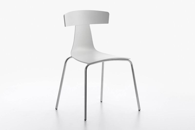 レモ プラスチックチェア スチールレッグ