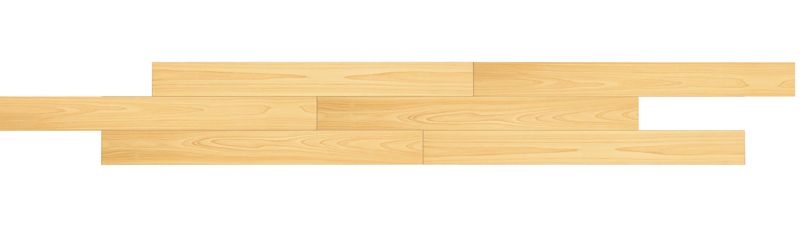 コミュニケーションタフII DW 直張工法 15㎜厚 - 国産材突板 檜