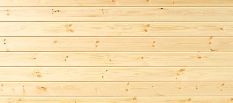 シルバーパイン 無垢パネリング 105mm巾/ノッティA Arbor針葉樹白木用オイルワックス - 105mm巾