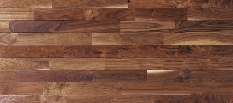 ウォールナット 床暖房対応 無垢フローリング 75mm巾/キャラクター Arbor植物オイル - 75mm巾 ソリッドユニ