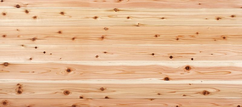 天竜スギ 無垢フローリング 135mm巾 国産材 FSC(R)認証/節 Arbor針葉樹白木用オイルワックス - 15mm厚