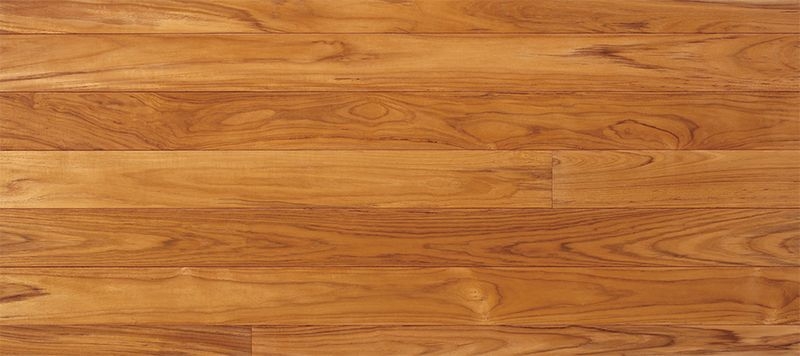 チーク 床暖房対応 挽板フローリング 定尺 120mm巾/セレクト - Arbor植物オイル 120mm巾