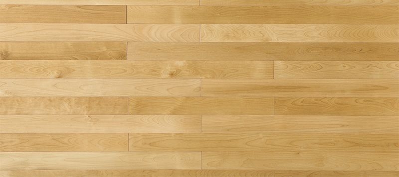 バーチ 床暖房対応 無垢フローリング 定尺 75mm巾 熱処理/プライム - Arbor蜜蝋樹脂ワックス