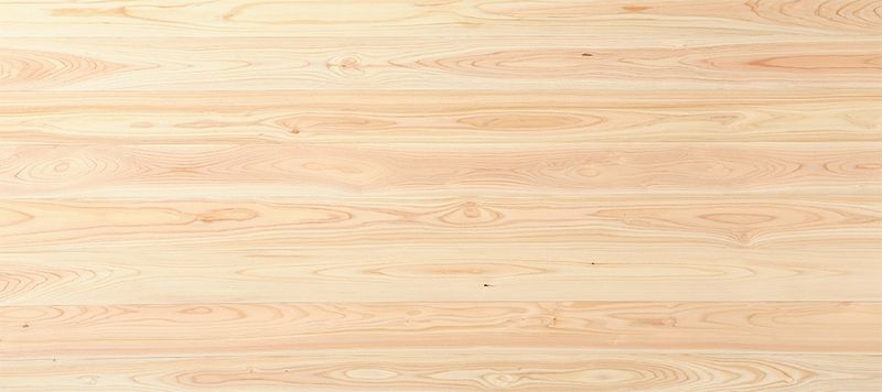 ヒノキ 無垢フローリング 108mm巾 国産材 - 上小節 Arbor針葉樹白木用オイルワックス