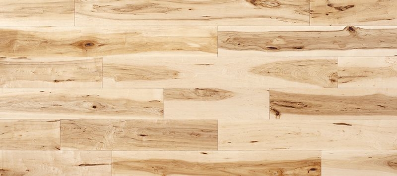 メープル 無垢フローリング 120mm巾 - ラスティック Arbor蜜蝋樹脂ワックス