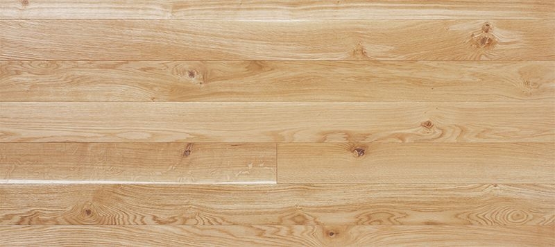 ヨーロピアンオーク 床暖房対応 挽板フローリング 定尺 130mm巾 - ラスティック Arborインビジブルコート