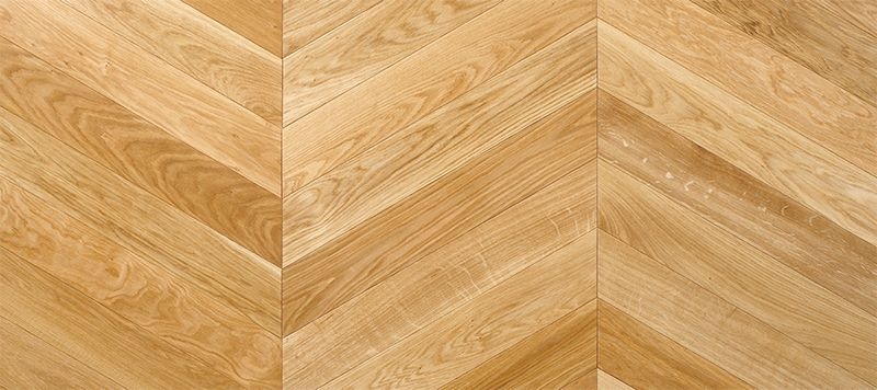 ヨーロピアンオーク 床暖房対応 フレンチヘリンボーン 挽板フローリング 121.2mm巾 左用 - セレクト Arbor植物オイル