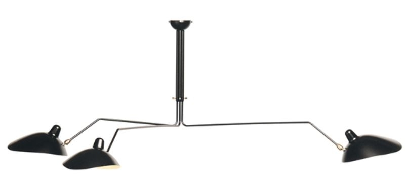 SUSPENSION 3 BRAS PIVOTANTS /Serge Mouille 
