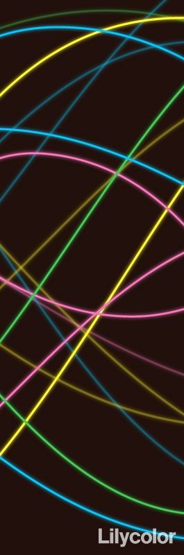 Nature World/wavy neon / Colors